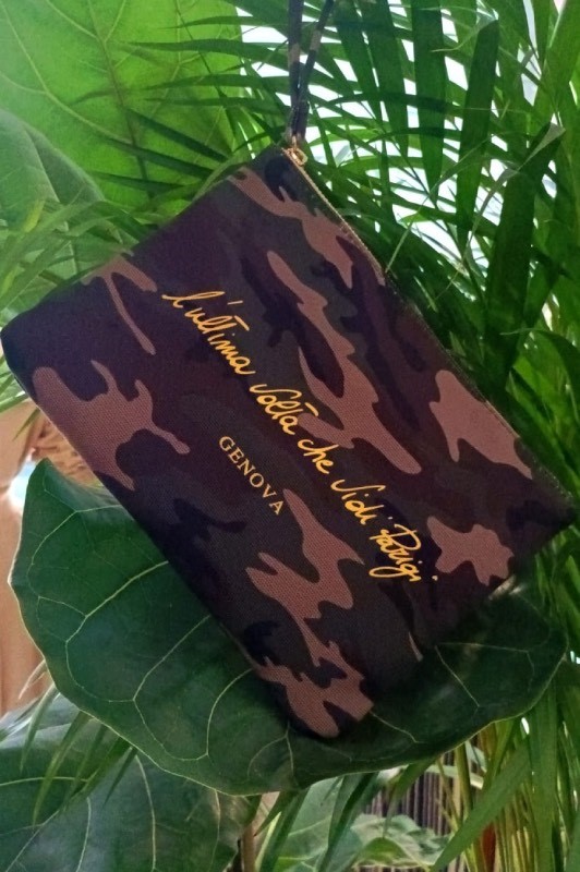 POCHETTE CAMOUFLAGE L'ULTIMA VOLTA CHE VIDI PARIGI