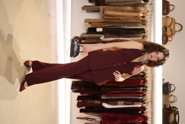 COMPLETO GILET LUNGO E PANATLONE